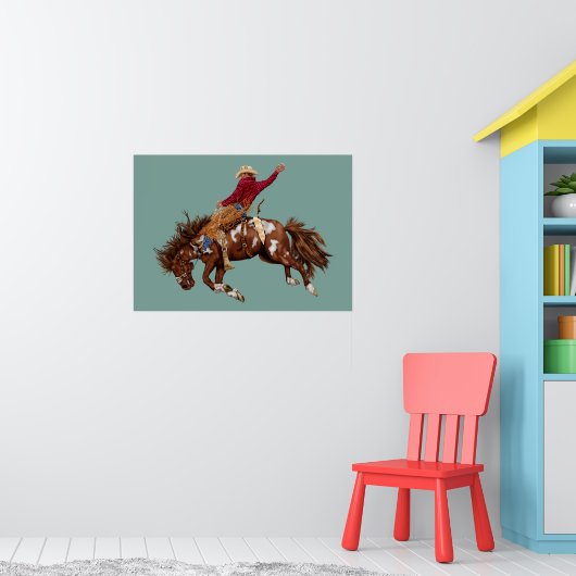 ヴィンテージブロンコライダー ポスター (子ども部屋1)