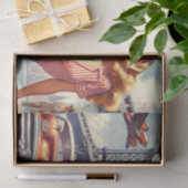 ヴィンテージブロンドのピンアップ 薄葉紙 (ギフト)