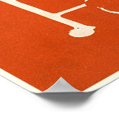 ヴィンテージブロードウェイコメディショーガールズバ恋しく思イオレット ポスター (角)