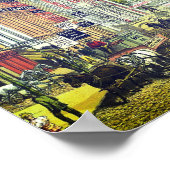 ヴィンテージブロードウェイ、NYC(1880s) ポスター (角)