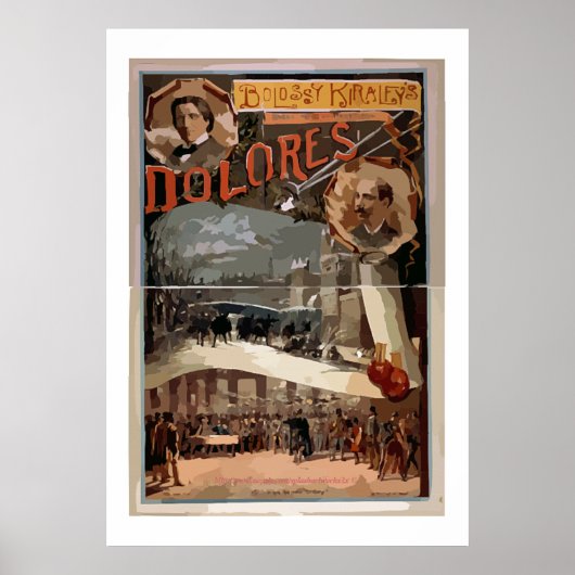 「ヴィンテージブロードサイド – ボロシー – キラーフィー – グランドパリソン ポスター (正面)