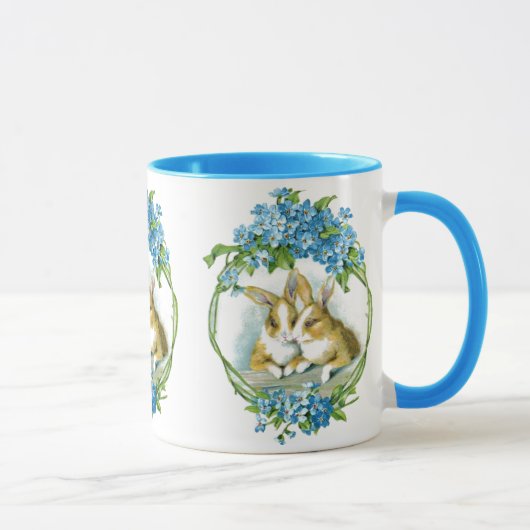 ヴィンテージブンニーイラストレーションマグ マグカップ (右)
