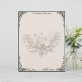 ヴィンテージブーケクリスマス2009レターヘッド (スタンド正面)