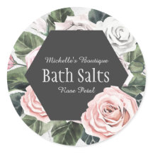 ヴィンテージブーケバスソルトメイソンジャー