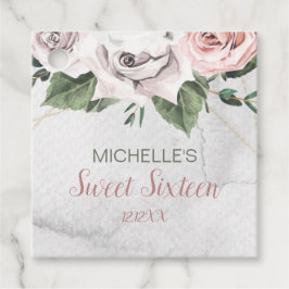 ヴィンテージブーケバラSweet sixteen フェイバータグ