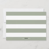 ヴィンテージブーケホリデーフォトカード シーズンカード (裏面)