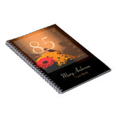 ヴィンテージブーケ85thバースデーパーティーゲストブック ノートブック