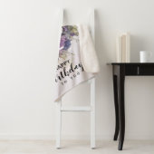 ヴィンテージブーケ |カスタマイズ誕生日 シェルパブランケット (インサイチュ)