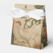 ヴィンテージブーゲンビリア結婚アールヌーボー フェイバーボックス (正面サイド)