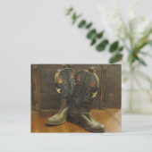 ヴィンテージブーツ ポストカード (スタンド正面)