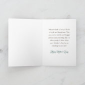 ヴィンテージブーツ&花叔母マザーズデイカード カード (内部)