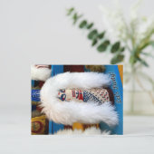 ヴィンテージブードゥー組立人形レッツパーティーポストカード ポストカード (スタンド正面)