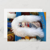 ヴィンテージブードゥー組立人形レッツパーティーポストカード ポストカード (正面/裏面)