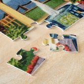 ヴィンテージプエルトリコの風景 ジグソーパズル (側面)