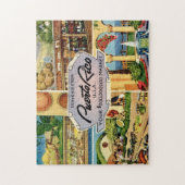 ヴィンテージプエルトリコの風景 ジグソーパズル (縦)