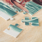 ヴィンテージプエルトリコピンアップ ジグソーパズル (側面)