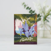 ヴィンテージプエルトリコ旅行はがき ポストカード (スタンド正面)