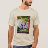 ヴィンテージプエルトリコ旅行トロピカルユニセックス Tシャツ (正面)