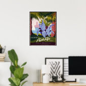 ヴィンテージプエルトリコ旅行ポスター ポスター (ホームオフィス)