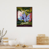 ヴィンテージプエルトリコ旅行ポスター ポスター (キッチン)