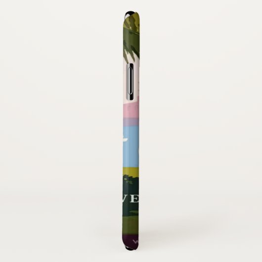 ヴィンテージプエルトリコiPhoneケース Case-Mate iPhoneケース (裏面/右)