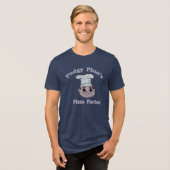 ヴィンテージプジピノズピザパーラー トライブレンドTシャツ (正面全面)