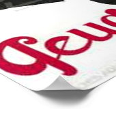 ヴィンテージプジョー3 ポスター (角)