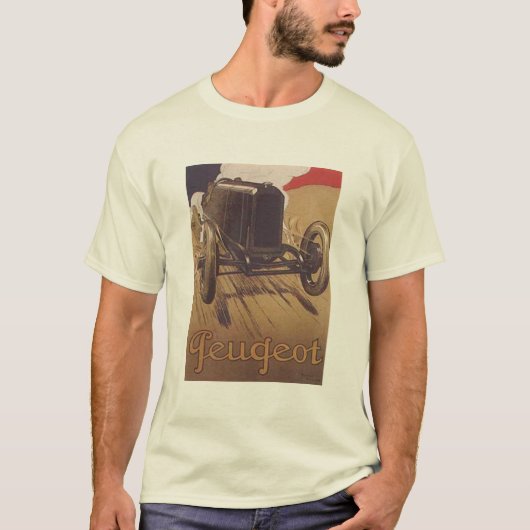 ヴィンテージプジョー3 Tシャツ (正面)