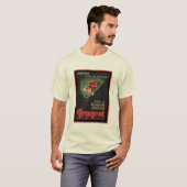 ヴィンテージプジョーAD – パルトコムスールンビヤール Tシャツ (正面フル)