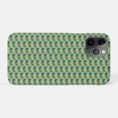 ヴィンテージプッシュ芝刈り機のランドスケープ Case-Mate iPhoneケース (裏面(横))