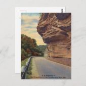 ヴィンテージプライズドライブオザークスノエルミズーリ ポストカード (正面/裏面)