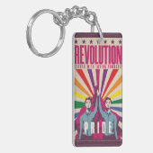 ヴィンテージプライドキーチェーン キーホルダー (正面左)