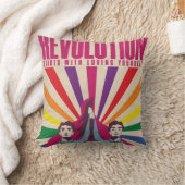 ヴィンテージプライド革命装飾用クッション クッション (ブランケット)