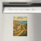 ヴィンテージプラクロアチアトラベルシティビュー マグネット (インサイチュ (食洗機))