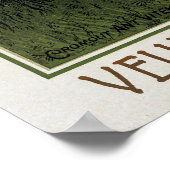 ヴィンテージプラハジュエリー&シルバーウェアアド ポスター (角)