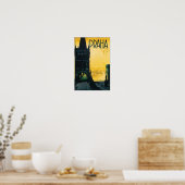 ヴィンテージプラハ（プラハ）トラベ素晴らしル ポスター (キッチン)