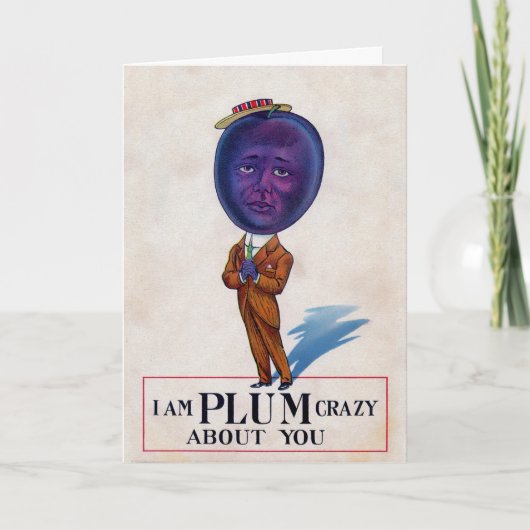 ヴィンテージプラムヴァレンティーンズデイカード シーズンカード (正面)