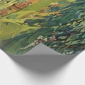 ヴィンテージプリアイタリアキャッスルトラベル ラッピングペーパー (角)