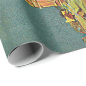 ヴィンテージプリアイタリアキャッスルトラベル ラッピングペーパー (ロールコーナー)