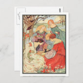 ヴィンテージプリンスアンドマイデンズバイフィレンツェ・ハリソン ポストカード (正面/裏面)