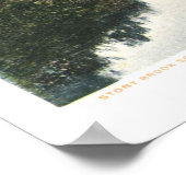 ヴィンテージプリンストンNJ鉄道1920ヴィンテージ ポスター (角)