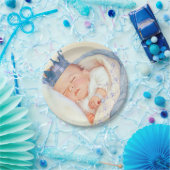 ヴィンテージプリンスボーイ赤ちゃんシャワー ペーパープレート (パーティー)