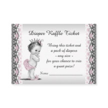 ヴィンテージプリンセスおむつラッフルチケット