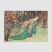 ヴィンテージプリンセスのフォレストアートデコップページ 薄葉紙 (正面)