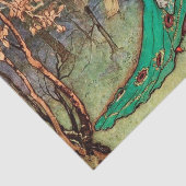 ヴィンテージプリンセスのフォレストアートデコップページ 薄葉紙 (詳細)