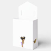 ヴィンテージプリンセスアフリカ系アメリカ人ベビー紫 フェイバーボックス (オープン)