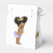 ヴィンテージプリンセスアフリカ系アメリカ人ベビー紫 フェイバーボックス (裏面サイド)