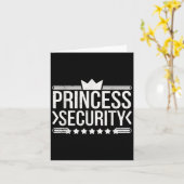 ヴィンテージプリンセスセキュリティボーイズブラザー誕生日ダ カード (黄色い花)