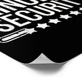 ヴィンテージプリンセスセキュリティボーイズブラザー誕生日ダ ポスター (角)