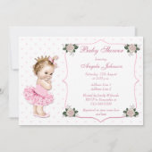 ヴィンテージプリンセストゥトゥハートとフラワーズ 招待状 (裏面)